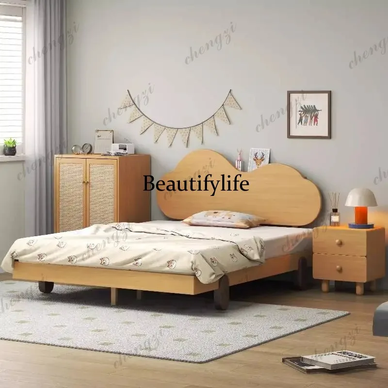 Z138 Luxury Decoration Kids Beds Normal Cheap Simple Single Custom Kids Beds Wooden Design Modern Lit Pour Enfants
