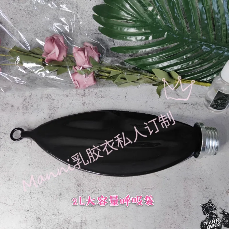 

Латексный дыхательный мешок по индивидуальному заказу, ограничение управления дыханием, решение, игра, см, аксессуары для латексной одежды, латексные игрушки