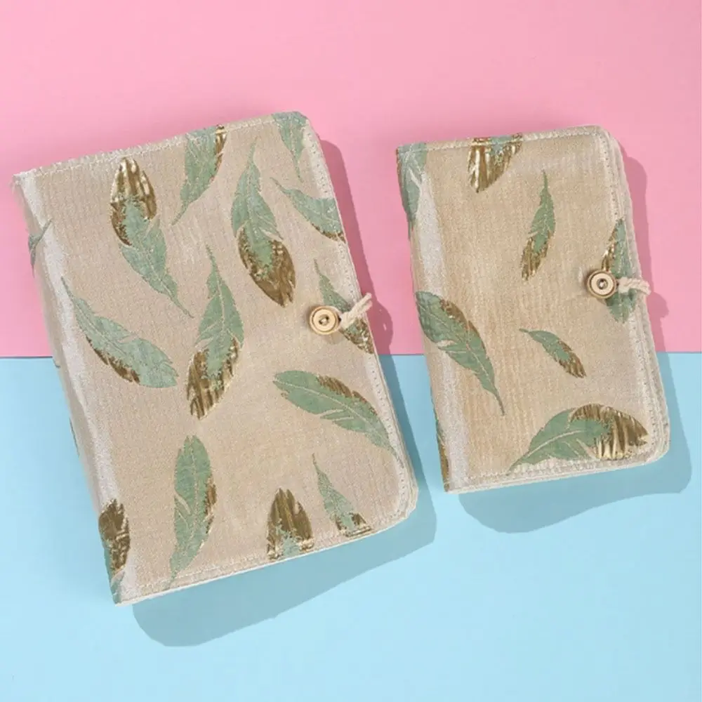 Gift A5/A6 Loose-leaf Book Cover Creative Embroidered Mini Budget Binder Cover To Do List INS Notebook Cover Planner
