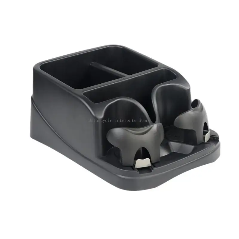 Car with 2 Adjustable Cup Holders 3 Large Storage Compartments