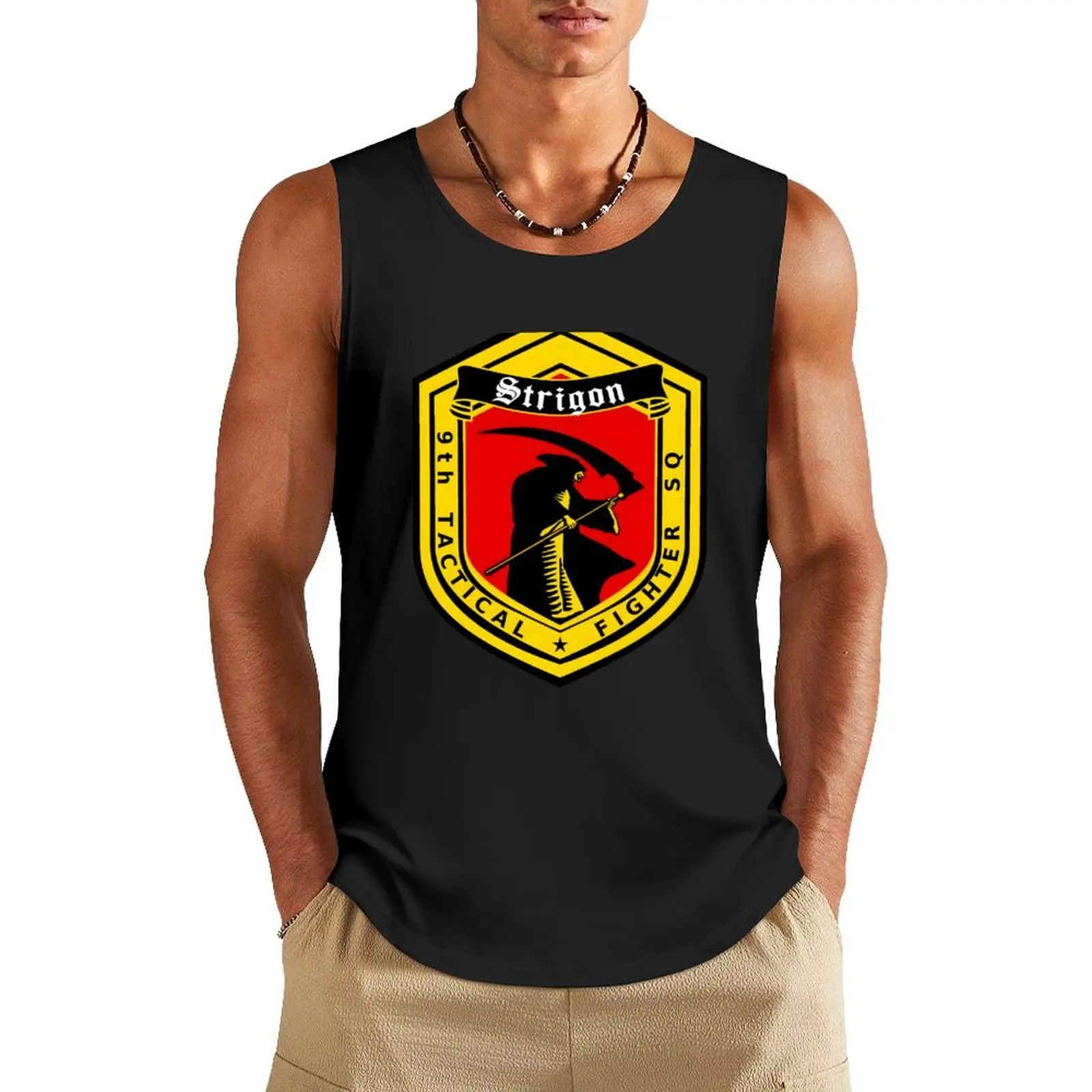 

Ace Combat - Strigon Team Insignia Tank Top anime top Men's tops Man summer clothes