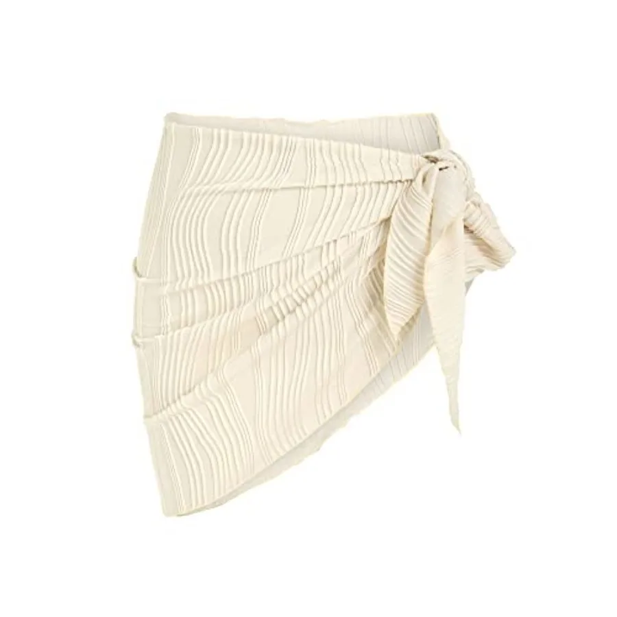 

Женские пляжные накидки ZAFUL: прозрачные шифоновые парео для купальников