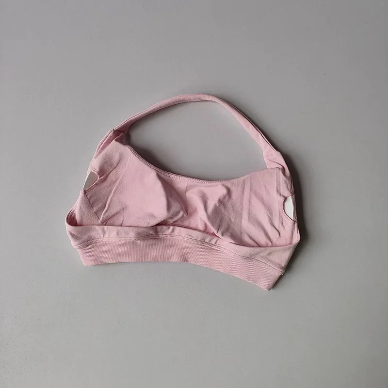 Stoßfester, nahtloser, sexy, gepolsterter Sport-BH für Damen, rückenfreies Workout-Top, Anti-Schock-Yoga-Crop-Top, Fitness-BH-Set – Detail 7