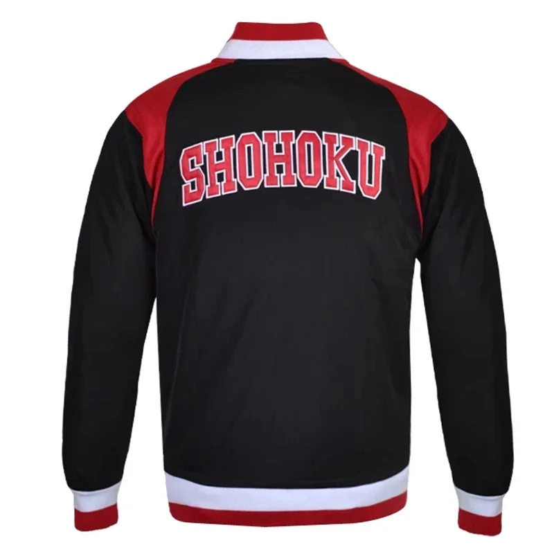 Anime Shohoku School Basketball Team Warm Coat Jersey Autumn Winter Cosplay Costume Sakuragi Jacket Tops Sports Wear Uniform