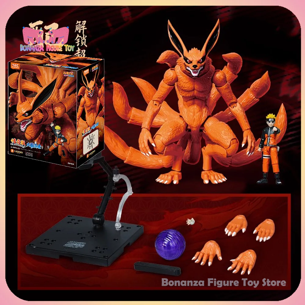 

New In Stock 2025 Blokees Legend Edition NARUTO Kurama Action Figure Assembly Model Collect Model Genuine Toys Birthday Gifts