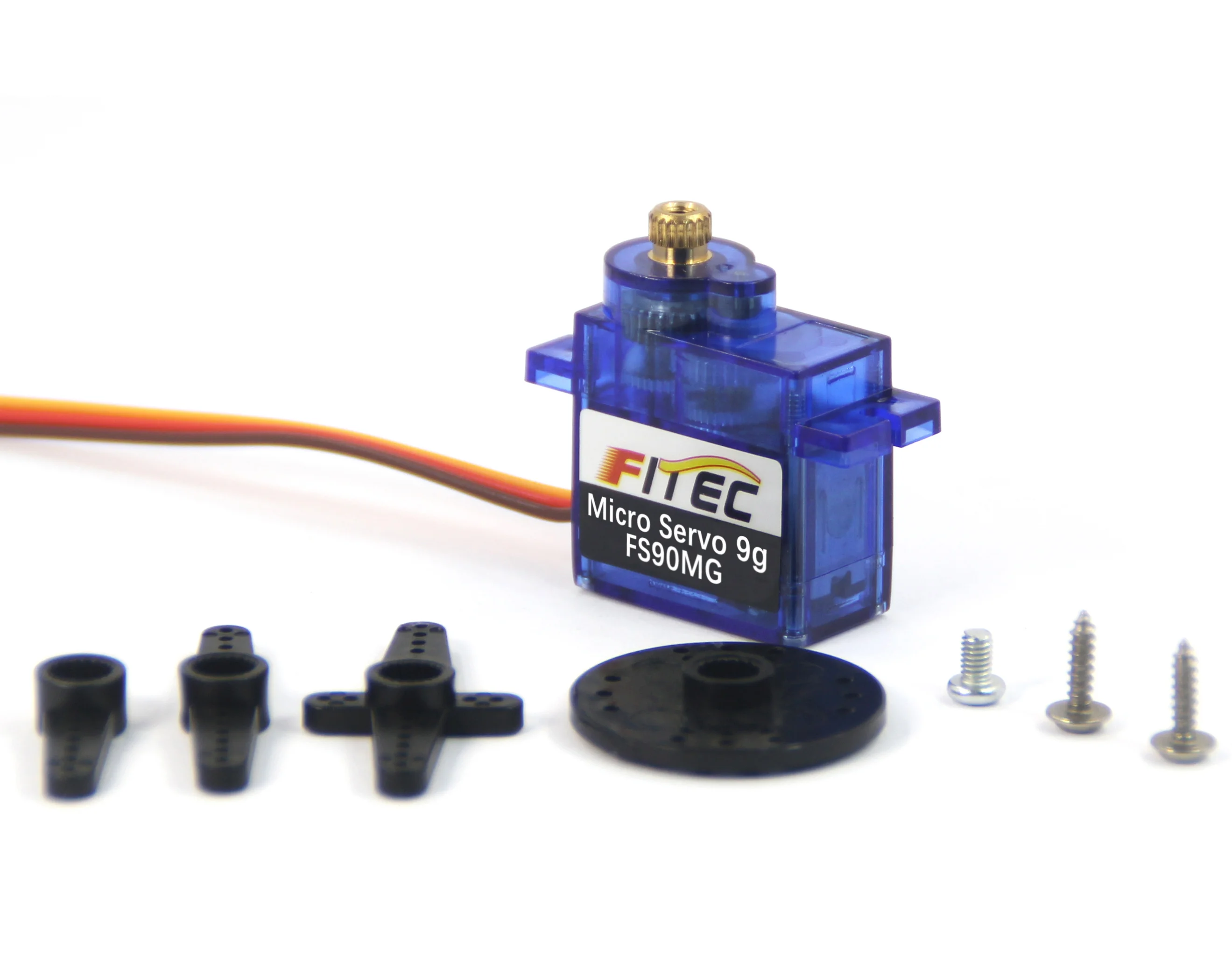 10PCS 2.2Kg.cm Micro Servo 9g Metal Gear Rc Mini Servo For RC 250 450 Helicopter Airplane RC Vehicle Boat Models Spare Parts FS9