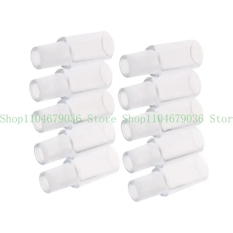 652F 5/10pc Hygienic Time Use Breathalyzer Mouthpiece for Personal Safety Checks