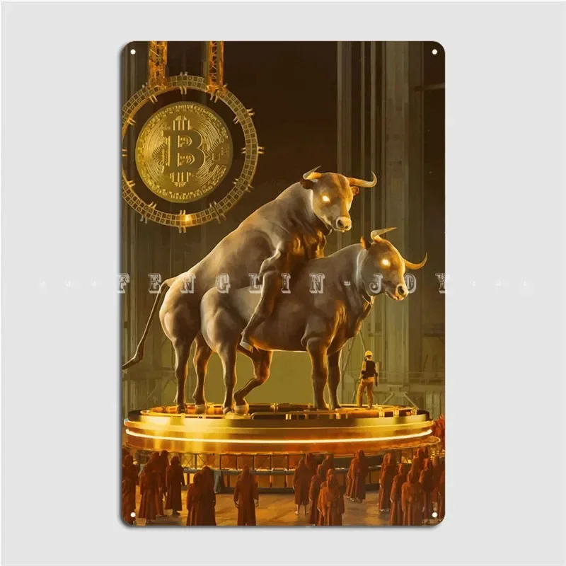 Halving Ceremony Alphas Poster Metal Plaque Cinema Garage Club Bar Wall Plaque Classic Tin Sign Poster