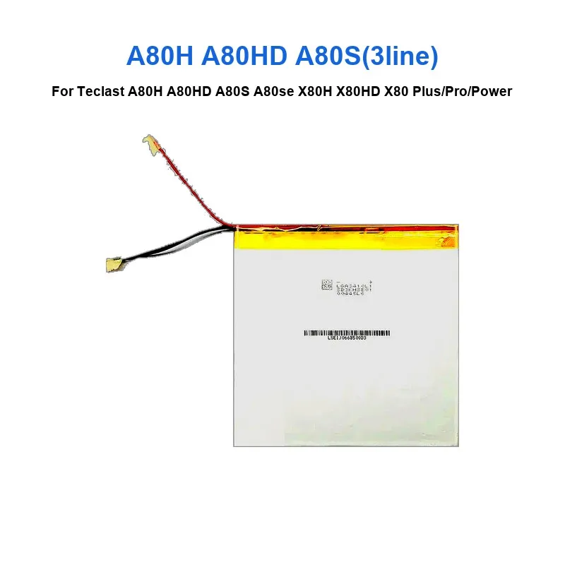 

Аккумулятор для Teclast A80H A80HD A80S A80se X80H X80HD X80 Plus & Pro & Power Tbook 10S Tbook10S