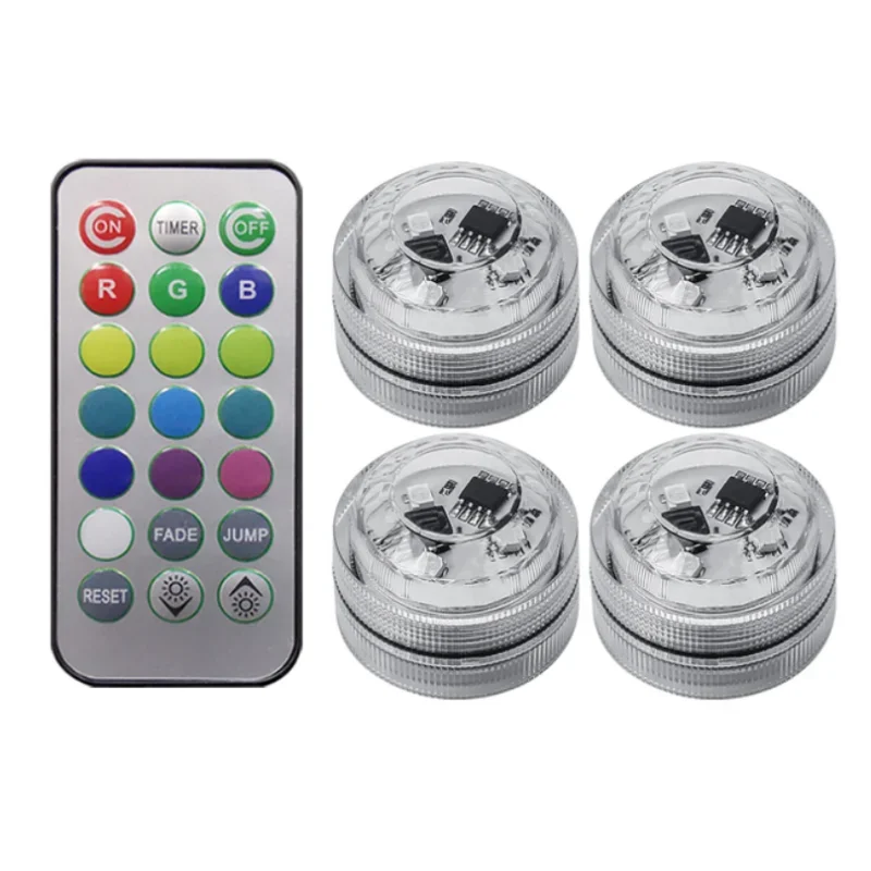 Telecomando intelligente senza fili LED Night Iight IP67 Impermeabile Atmosfera domestica, Sala giochi, Decorazione fai da te, Lunga durata