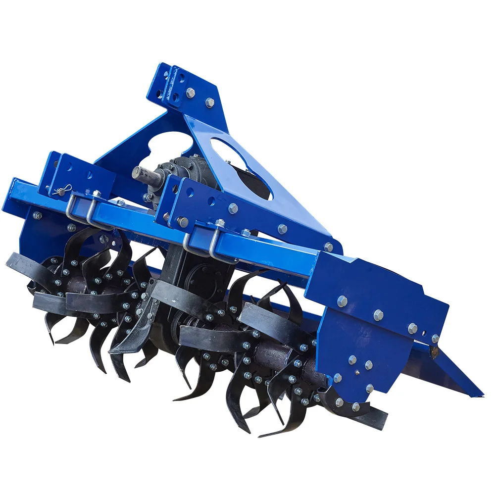 

Pto Drive Cultivator Rotary Tiller Heavy Duty 1gqn-180 Rotovator Tiller for Tractor (20HP-180HP)