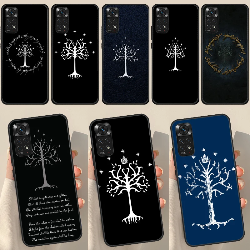 Baum der Gondor-Lotren für Redmi Note 12 Pro Plus Cover für Redmi Note 10 8 9 11 Pro 12s 11s 10s 9s 9c 10c 12c Gehäuse