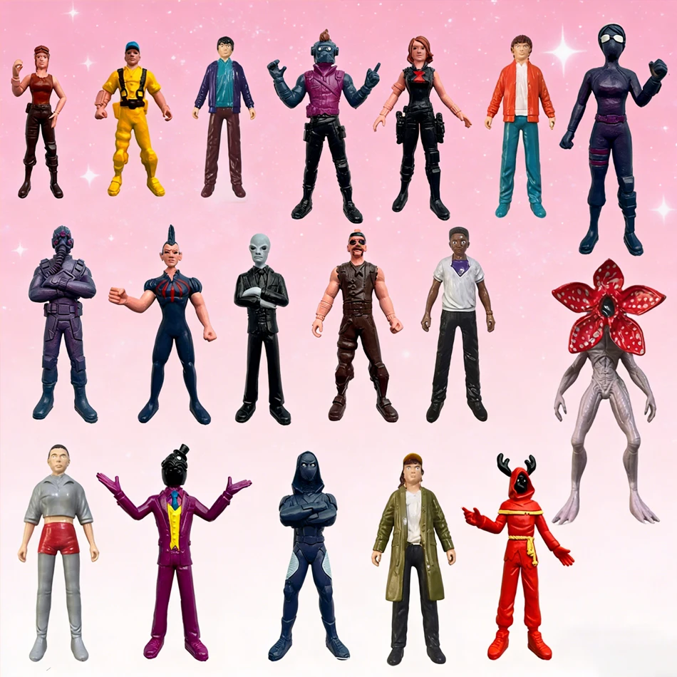 

Hot Sale 18Pcs Stranger PVC Anime Figures Eleven Vecna Monster Collection Dolls 2026 Christmas Home Decor Holiday Gift