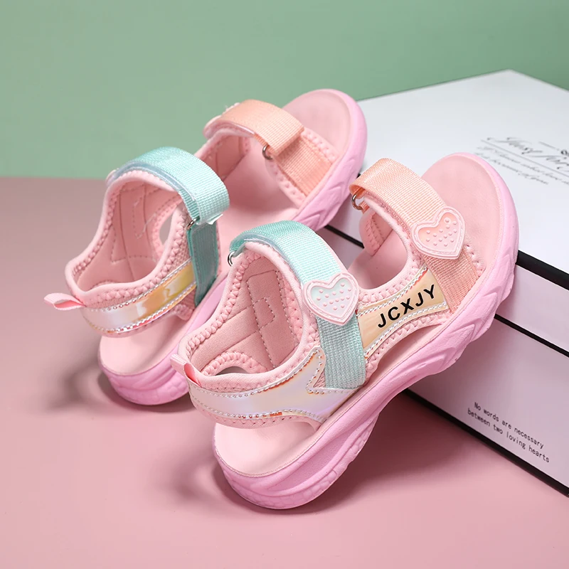 

Summer Children's Sandals Casual Breathable Boys Beach Shoes Outdoor Open Toe Lightweight Children Sports Sandals for Girls