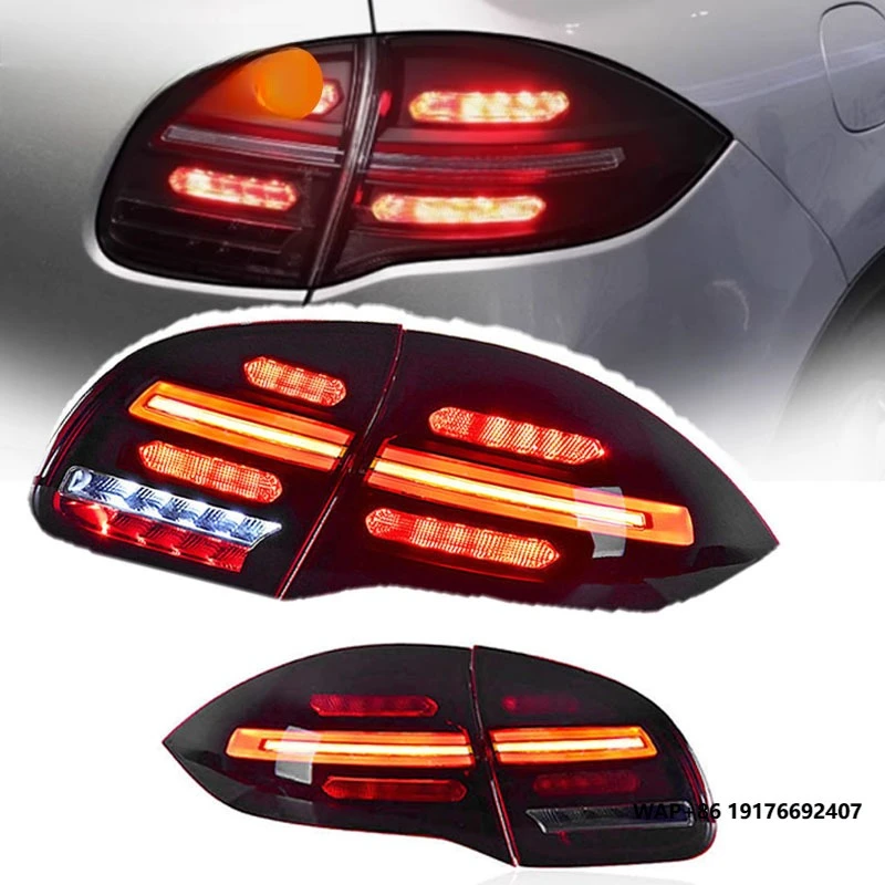 

SJC forPorsche Cayenne 958.1 Taillights Assembly 2011-2014 Upgrade to 958.2 Dynami LED Taillamps Rear Lights Signal Brake Light