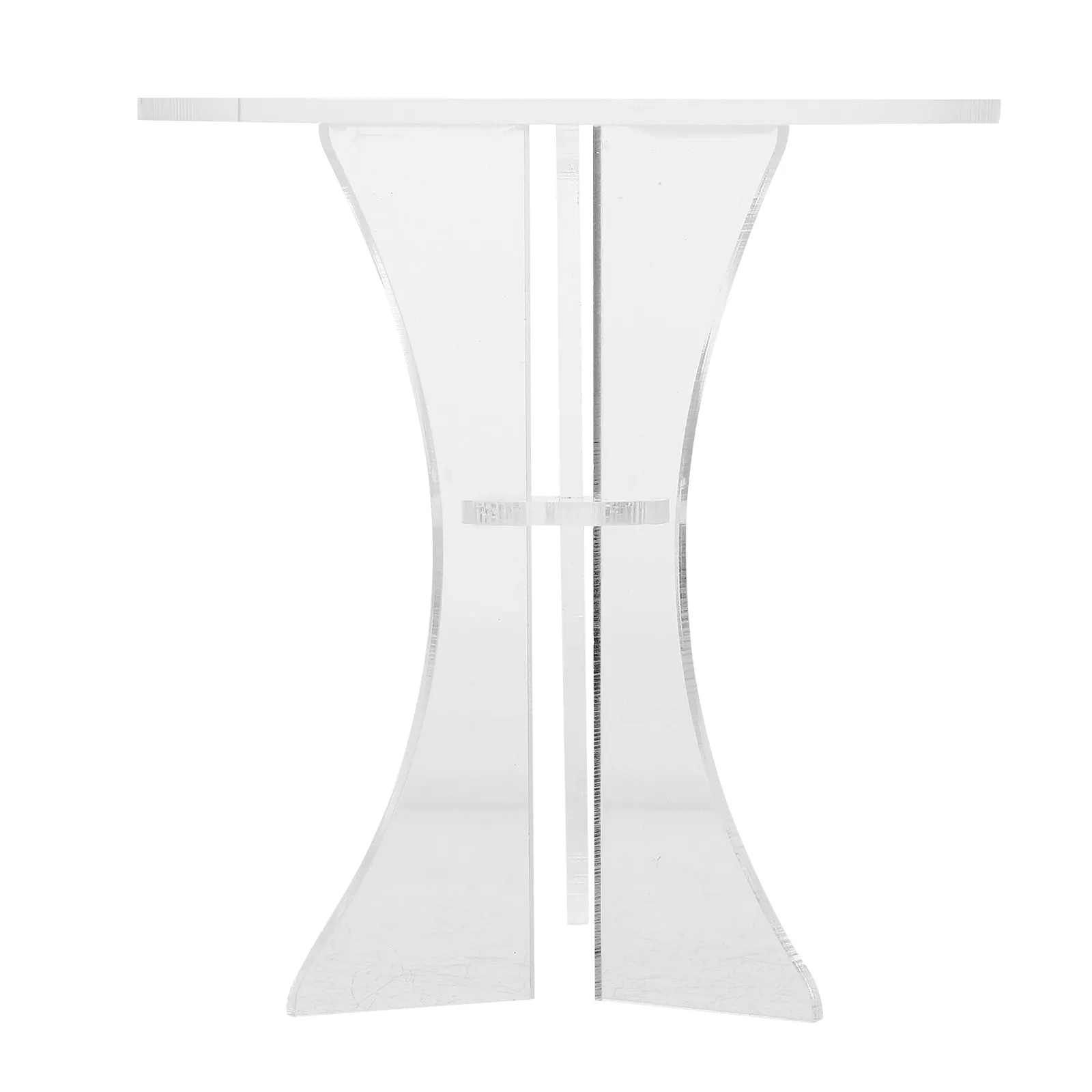 

Mini Acrylic Round Table 1:12 Scale Realistic Detail Miniature House Decor Ideal for Room Layout and Daily Display
