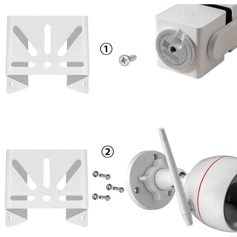 حامل حامل الكاميرا في الهواء الطلق رف مناسب لتعزيز مراقبة الأمان في جميع الظروف الجوية التثبيت الآمن