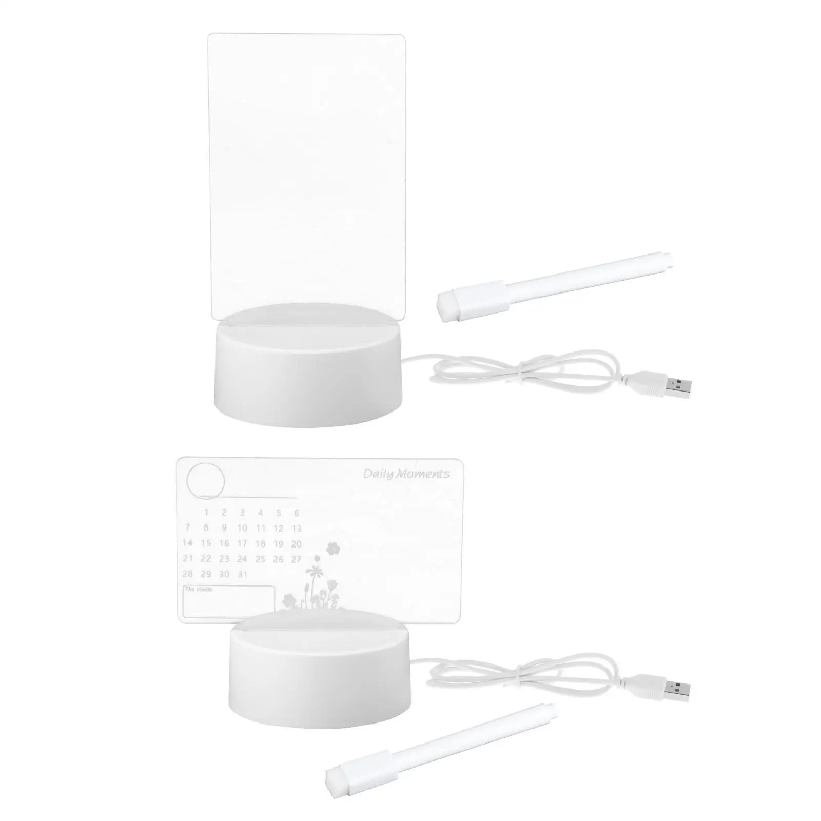 USB Message Board Holiday Light Note Board for Wedding Bedside Bedroom