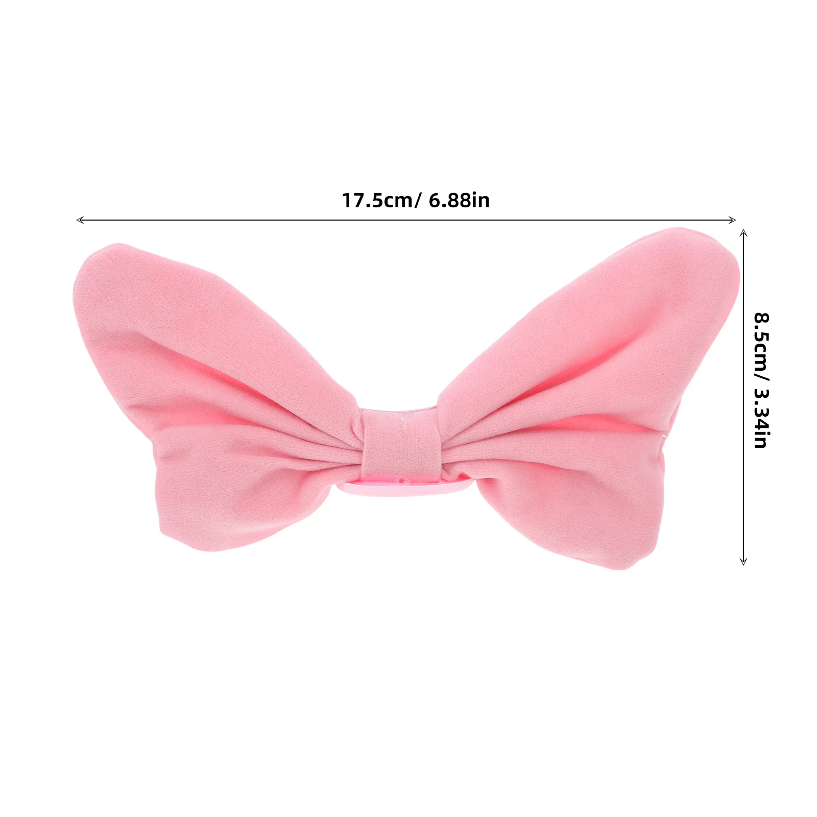 2 قطعة زينة الأميرة Bowknot لطيف دراجة نارية سكوتر رئيس ملصق سهلة التركيب القوس الوردي سيارة الشارات الملحقات #4