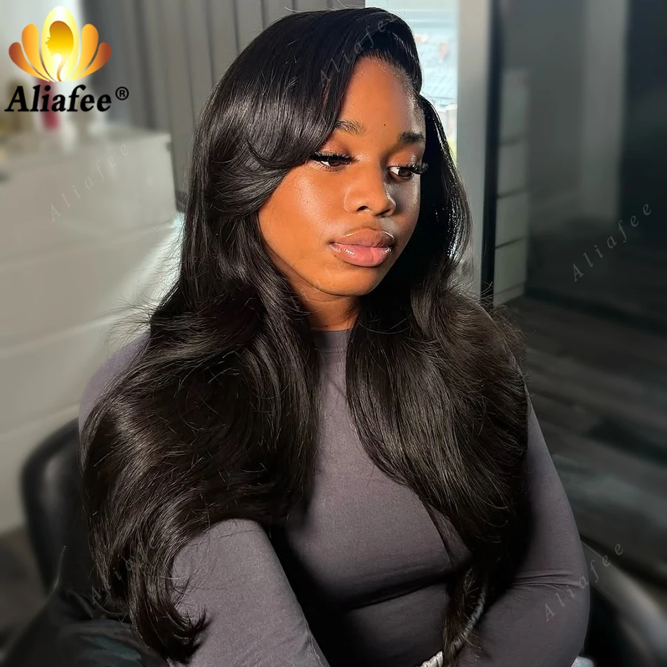 براون شقراء تسليط الضوء على 2 27 شعر مستعار بشري مموج ملون مع شفاف HD 13x6 13x4 الدانتيل أمامي قبل قطعها للنساء #4