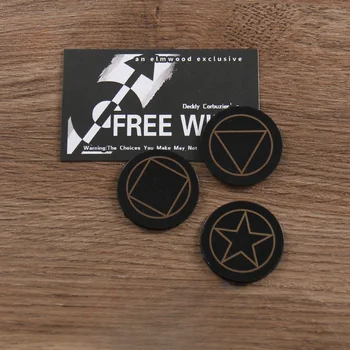 Free Will Mentalismus Zaubertricks Illusionen Nahaufnahme Schock Magie Telepathie Zauberrequisiten Prophezeiung Street Bar Trick