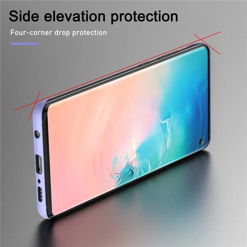 Slim Frameless Phone Case For Samsung Galaxy S25 S24 S23 S22 S21 S20 FE S10 Note 10 Plus 20 Ultra Hard Plastic Matte Back Cover image 5
