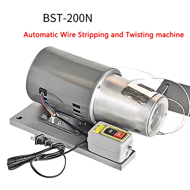 

Автоматическая машина для зачистки и скручивания проводов BST-200N Машина для очистки кабеля/проволоки Электронная машина для зачистки проводов/многожильного скручивания проводов