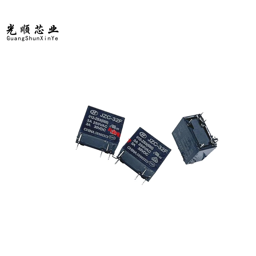 JZC-32F 012-ZS HF32F-012-ZS3 12VDC 3A 5Pin