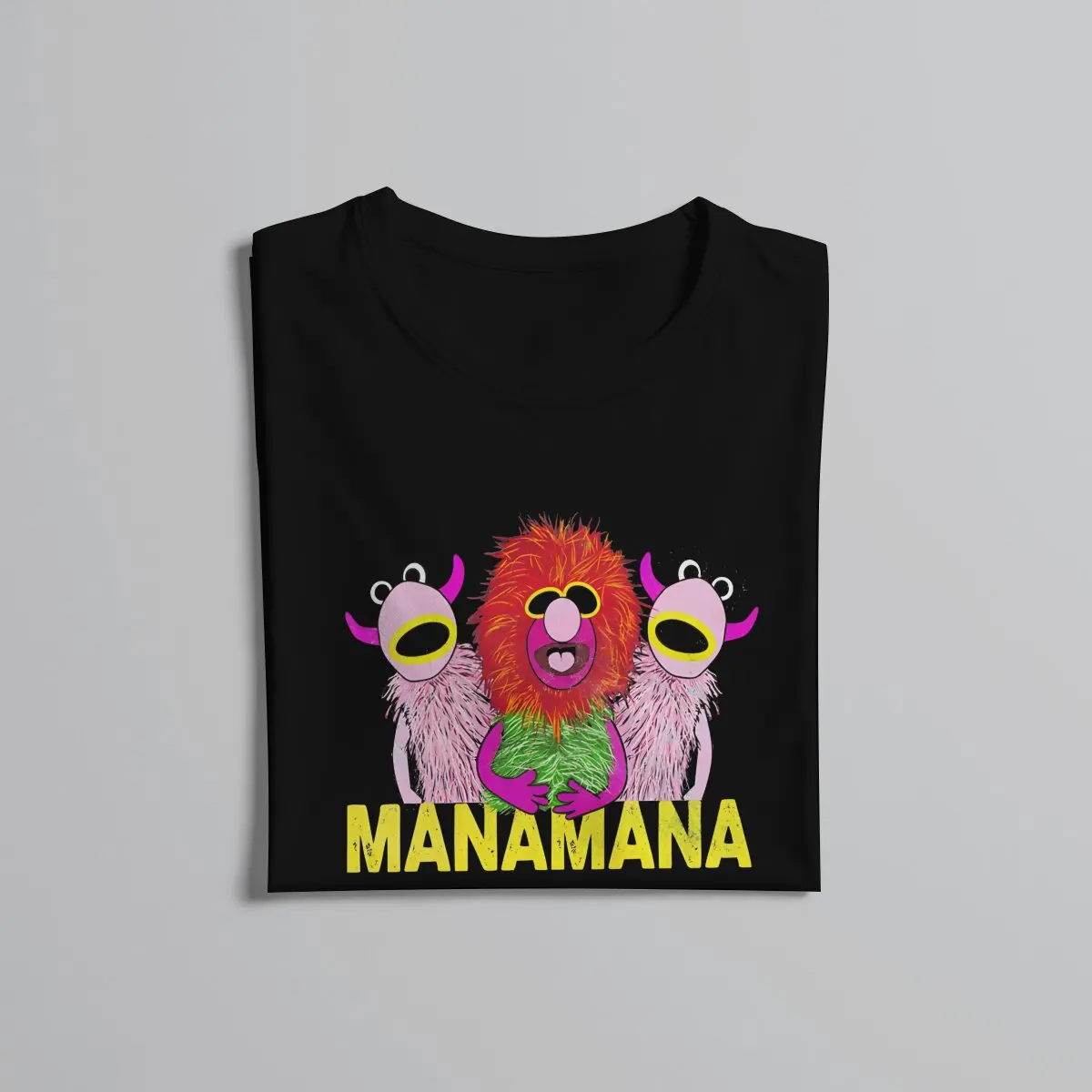 Mahna The Muppet Show T Shirt Graphic O-Neck TShirt Polyester Clothes