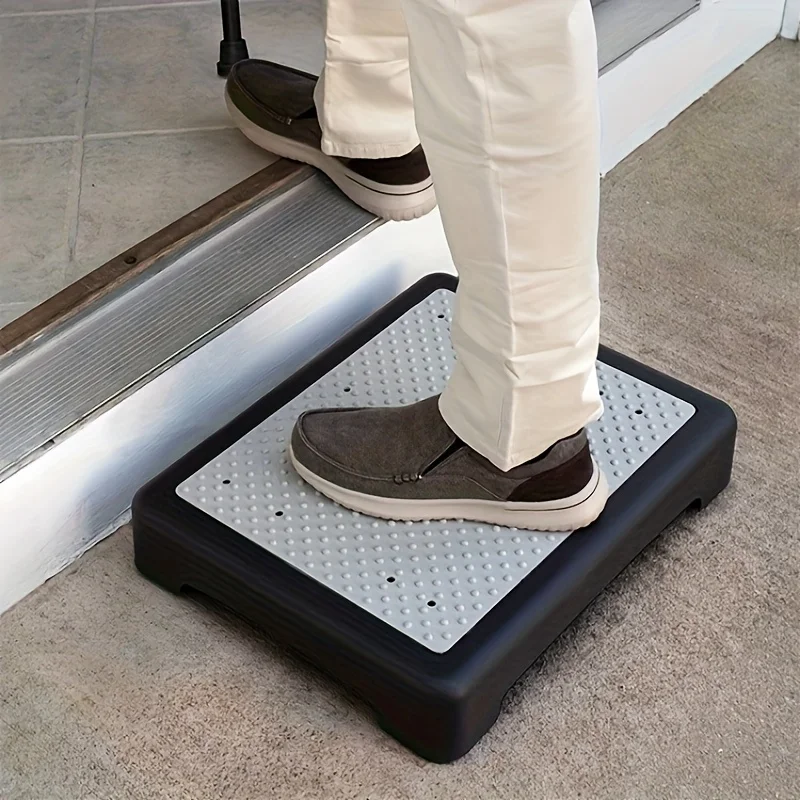 1pc Mobility One Step Stool, Heavy Duty Indoor Outdoor Non-slip Small Step Platform Assistive Device for Adult Elderly JJ1740