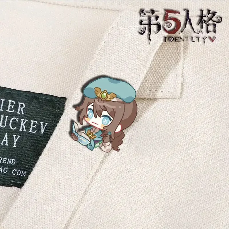 Anime Brooch Women Creative Identity V Figure Shirt Pin Fashion Couples Exquisite High Quality Metal Cute Broches Birthday Gift