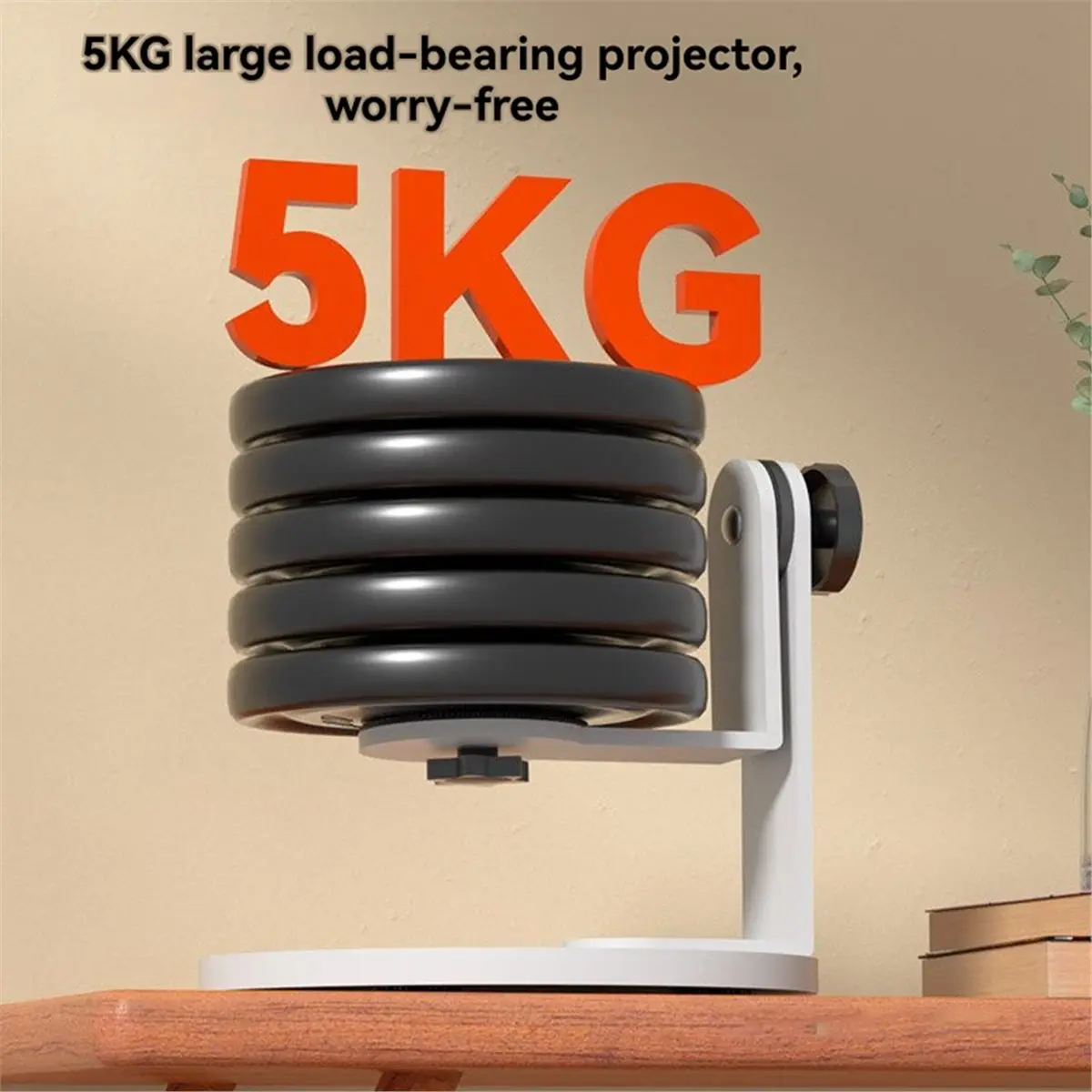 Can buy Desktop Projector Holder Small Projector Countertop Stand with 360°Rotation for LCD/DLP Video Project