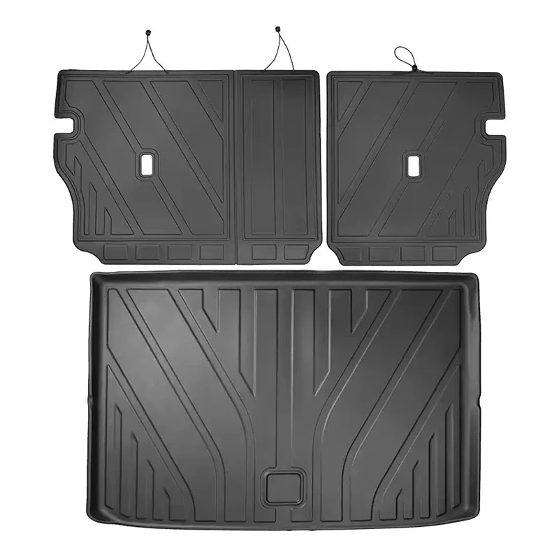

2025 Best-Selling 3d Tpe Waterproof Rear Cargo Mat Fully Surrounded Rear Trunk Floor Mat for Leopard 5 Accessories
