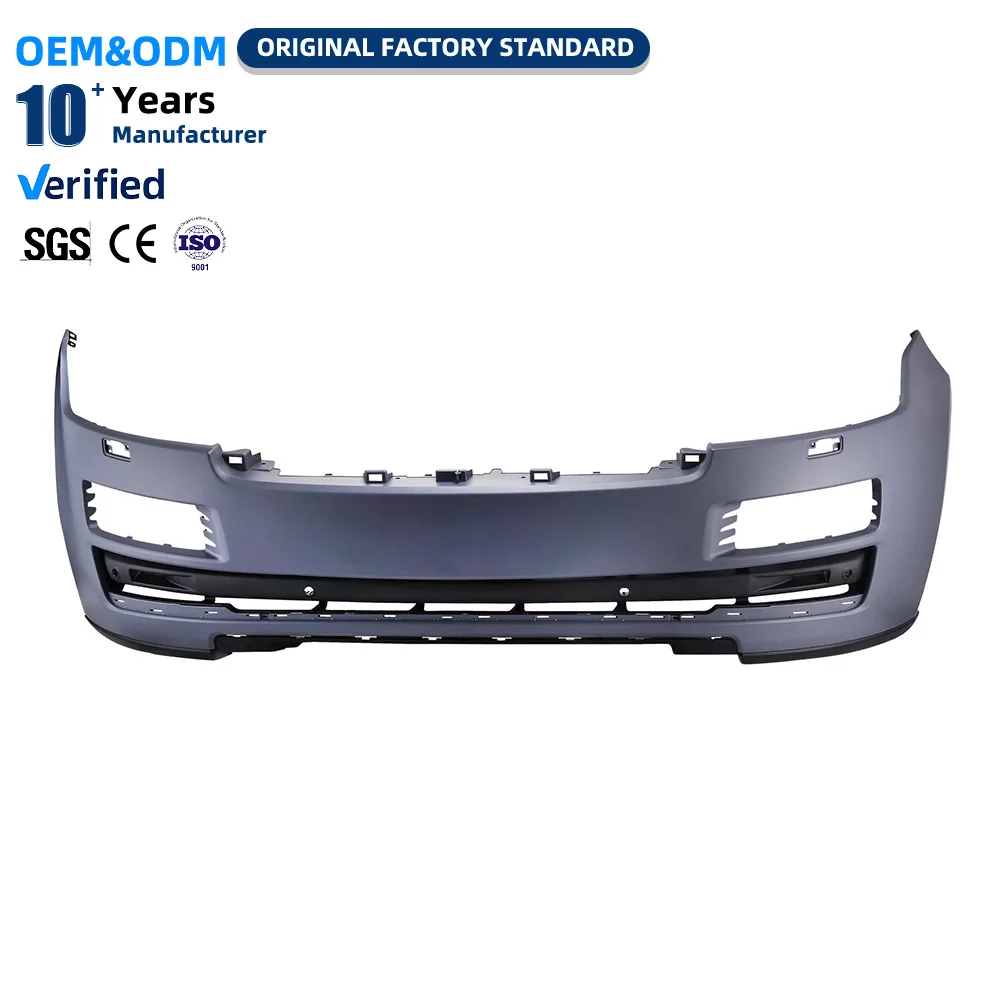 

High Quality New Original LR064627-B OEM ODM Car Auto Parts Car Front Bumper With Automatic Park Assist HolesPractical