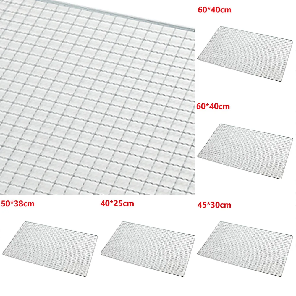 

Barbecue Grate Mesh Net Grill Grate Grid For Japanese Korean Grill BBQ Accessories For Ourdoor Camping Parts Kitchen Accessories