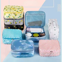 Men Women Bathroom Makeup Bag Cosmetic Case Travel Organizer Waterproof Women Large Beauty Make Up Bags Wash Storage Bags