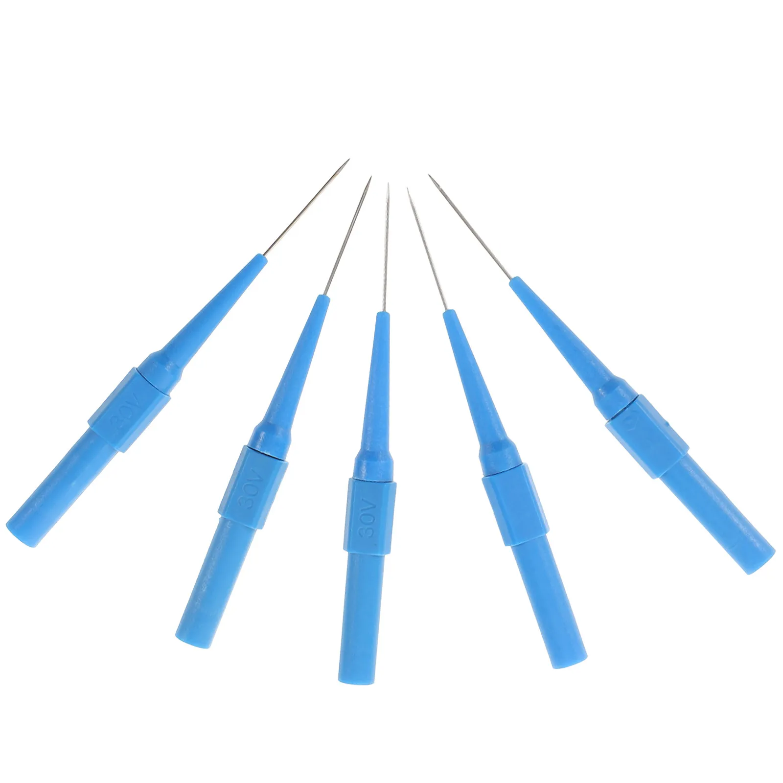 5pcs Test Kit Multimeter Probe Set For Automotive Electrical Testing Back Probe Pins Car Circuit Tester Meter Leads Repair Tools