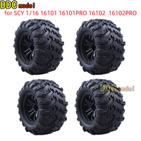 RC car  Wheel Tires for SCY 1/16 16101 scy16102 16101Pro 16102Pro 1:16 remote control RC Car Spare Parts Upgrade wheel 6034