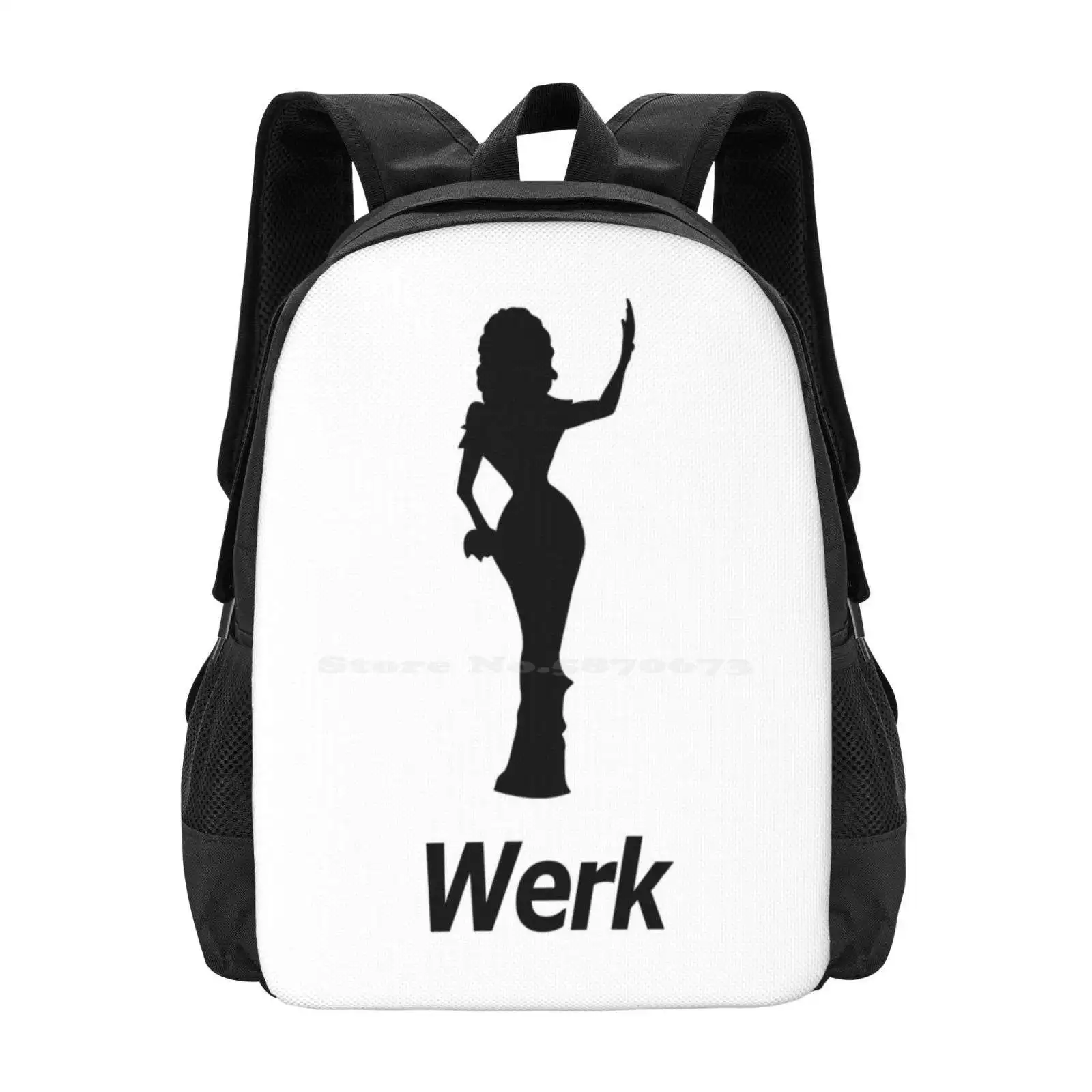 Rupaul Hot Sale Backpack Fashion Bags Rupaul Drag Race Drag Queen Werk