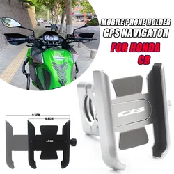 Soporte CNC para manillar de motocicleta, soporte para teléfono móvil, GPS, con logotipo CB, para CB150R, CB300R, CB650R, CB250R, CB1000R, CB500F, CB500X