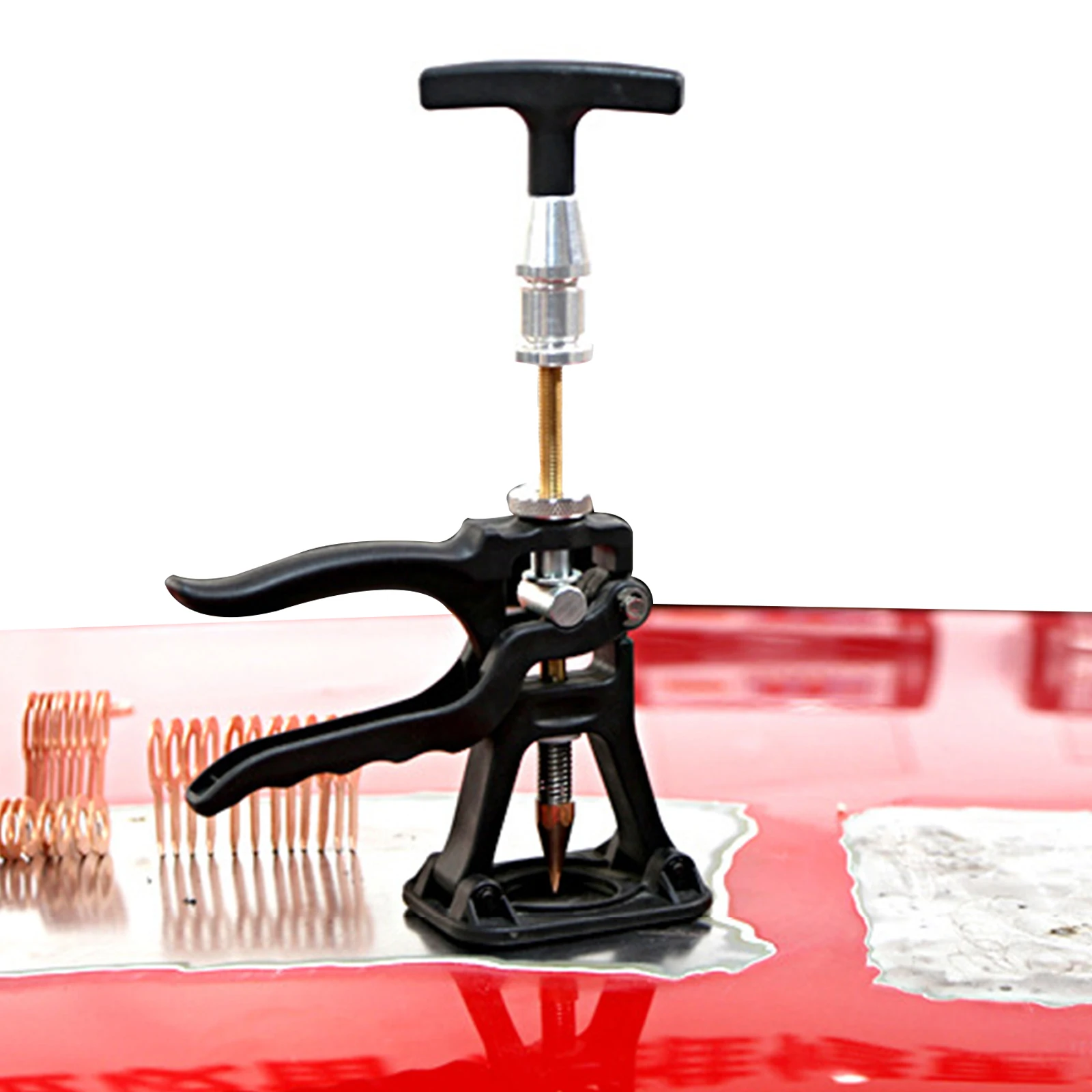 

Automotive Sheet Metal Dent Quick Puller Car Dent Puller Repair Kit for Automobile Motorcycle Body Ding Repair