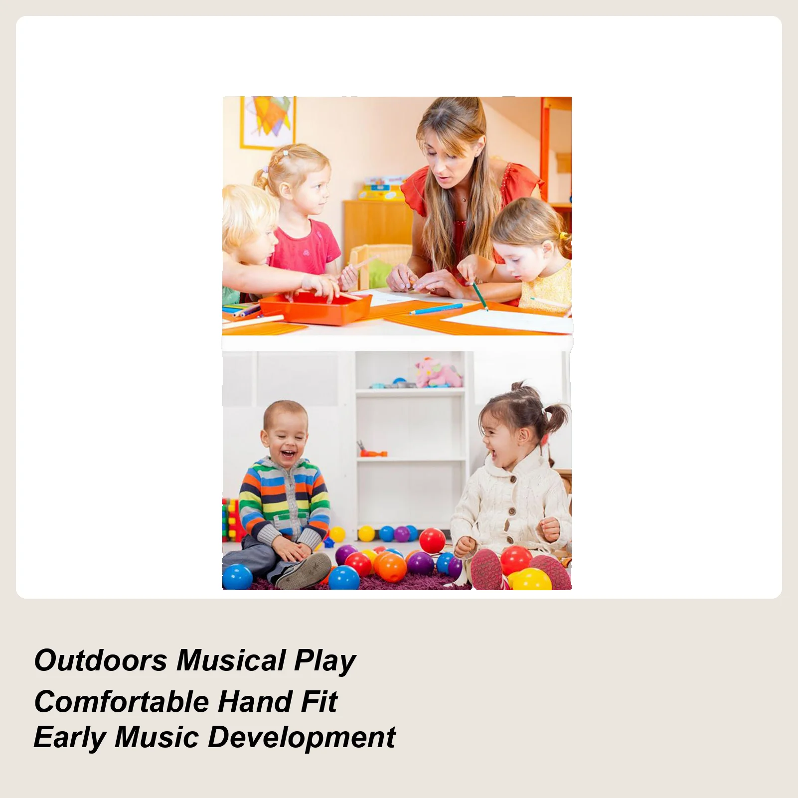 

Деревянная музыкальная игрушка, перкуссия для родителей и детей, деревянные музыкальные инструменты, перкуссия на Рождество, детский сад, домашняя школа