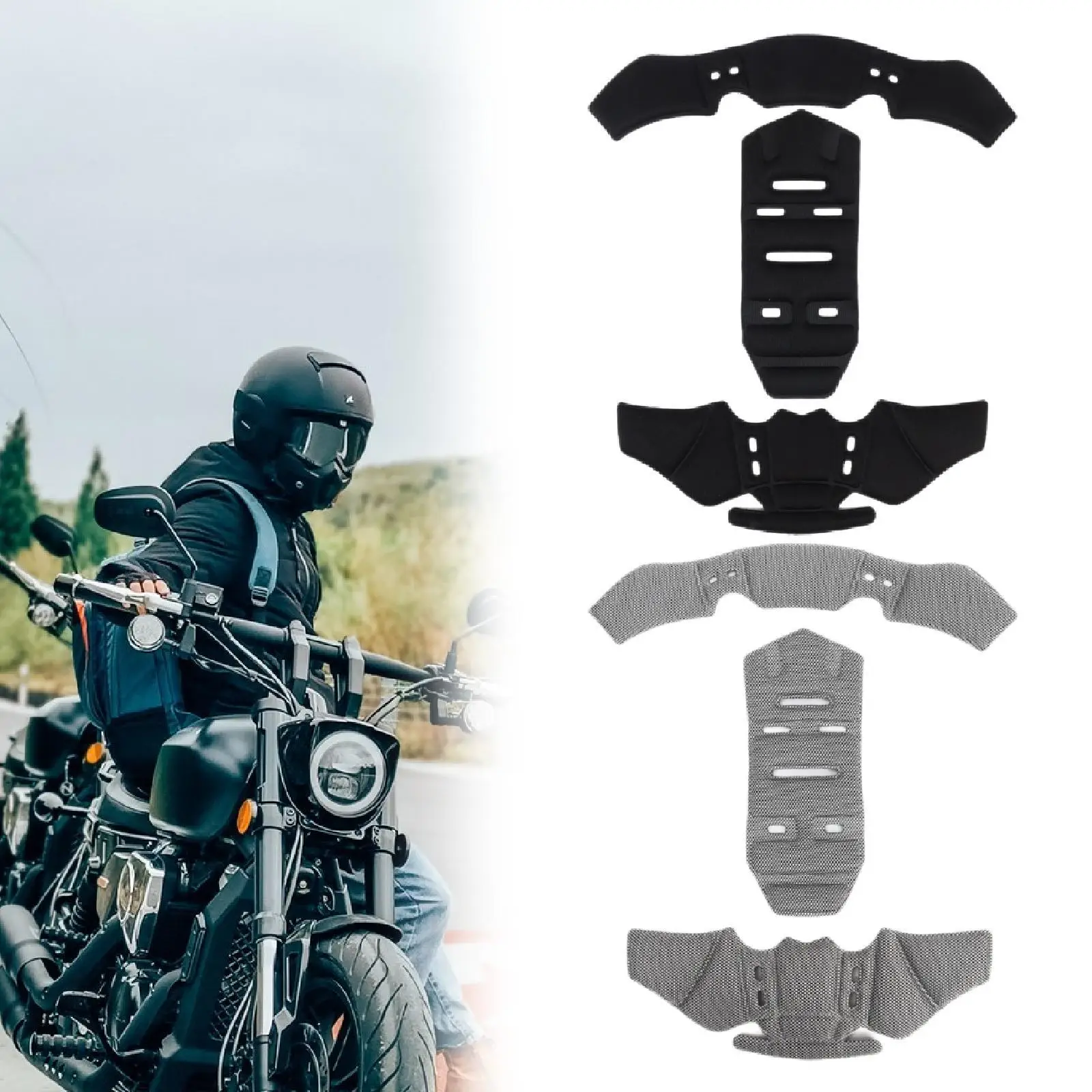 

Helmet Pads Breathable Helmet Padding Kit for Bicycle Mountain Bikes Cycling