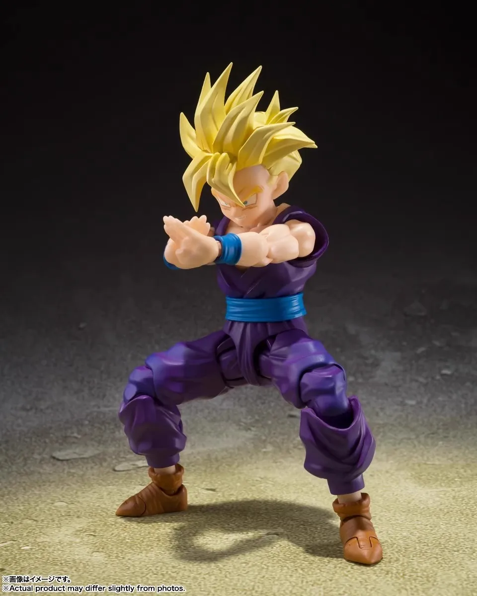 ใหม่ Bandai Dragon Ball Son Gohan Super Saiyan S.H.Figuarts Shf อะนิเมะ Action Figures เดสก์ท็อปเครื่องประดับสะสมของเล่นของขวัญ