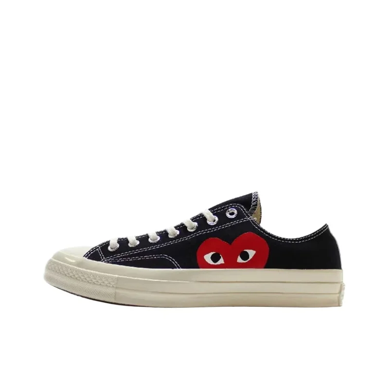 Converse 1970s Chuck Taylor All Star X CDG Men and Women Simple Skateboarding Shoes Low-top Outdoor Sneaker