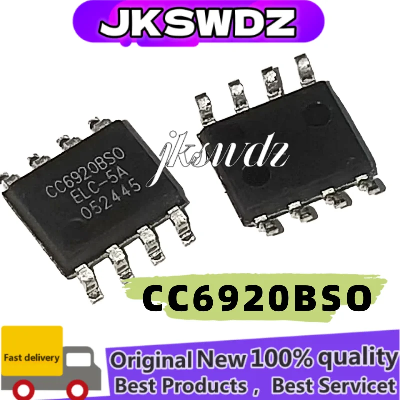 

Hall Effect Current Sensor, 3.5 kV Insulation Voltage, Single Chip IC, CC6920, 6920B, CC6920BSO, 5A, 10A, 20A, 25A