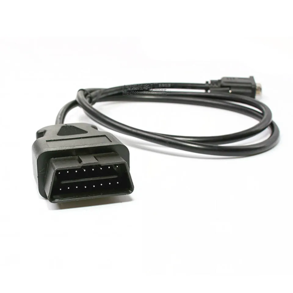 OBD2 16Pin Male Extension Cable Convert DB9 PIN New Car OBD 16Pin To DB 9PIN Serial RS232 Connector OBDII 16 Pin To DB9 Female