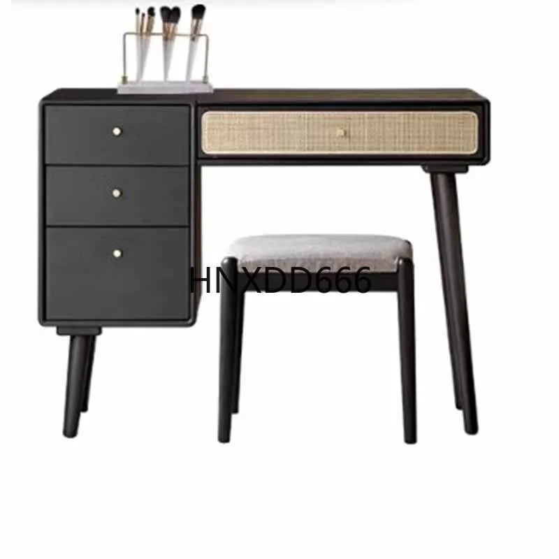 

Box Girl Drawers Dresser Eithe Women Nordic Wood Black Living Room Dressing Table Mirror Bedroom Comoda Pra Quarto Furniture