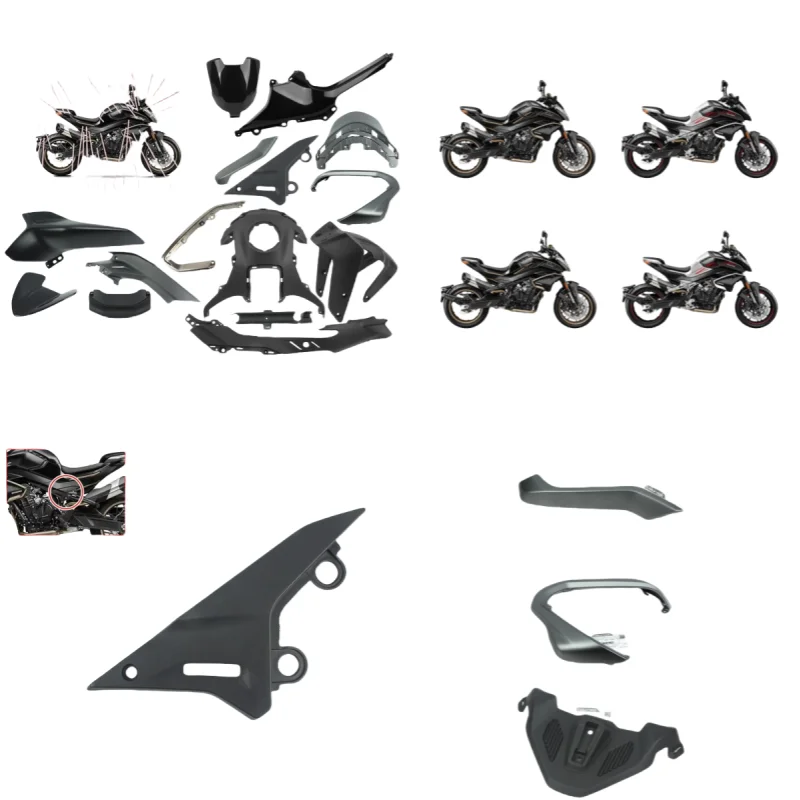 

FOR CFMOTO 800NK 2023 2024 Zircon Black Motorcycle Body Shell Fairing 2023 800 NK Protective Board Cover Original Accessories