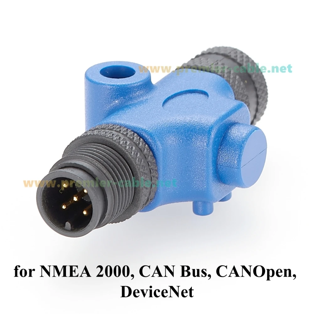 

NMEA 2000 Inline Terminator with 120 Ohm IP67 Marine Micro-C M12 A Code 5Pin Male to Female Adapter 010-11096-00, IT-CM-CF